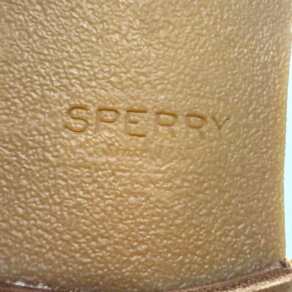 Sperry Brown Leather Penny Loafers Women's Size 7.5